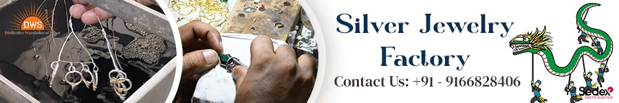 Silver Jewelry Factory in India